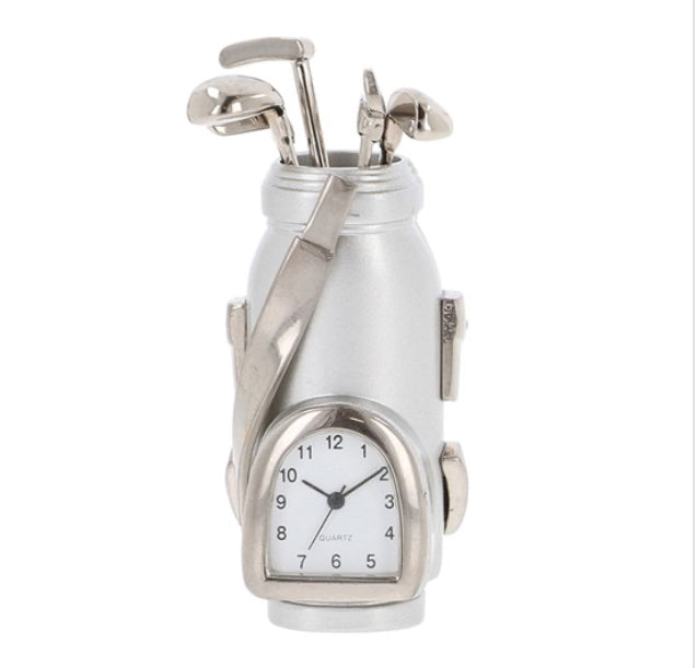 Techno Slim Golf Bag Clock