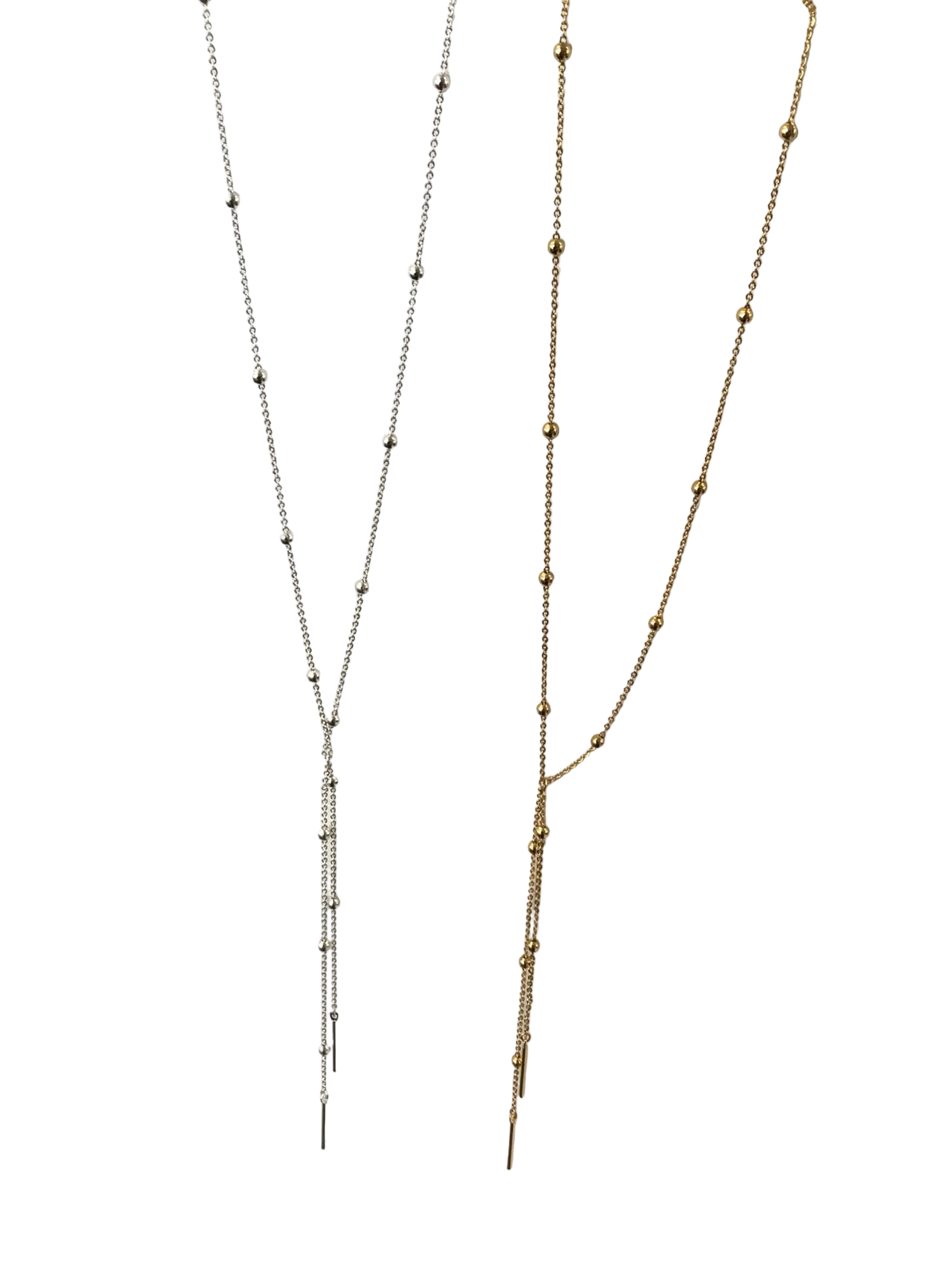 Fashion Long Necklace Gold/Silver