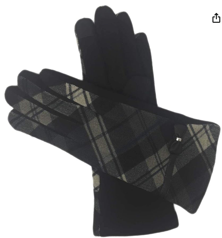 Ladies Super Soft Ladies Gloves With Touchscreen Tip