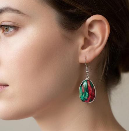 Heathergems Organic Drop Earring HE18