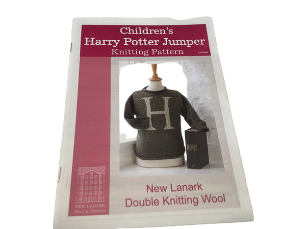 Children’s Letter H Jumper Knitting Pattern - New Lanark Mill Shop