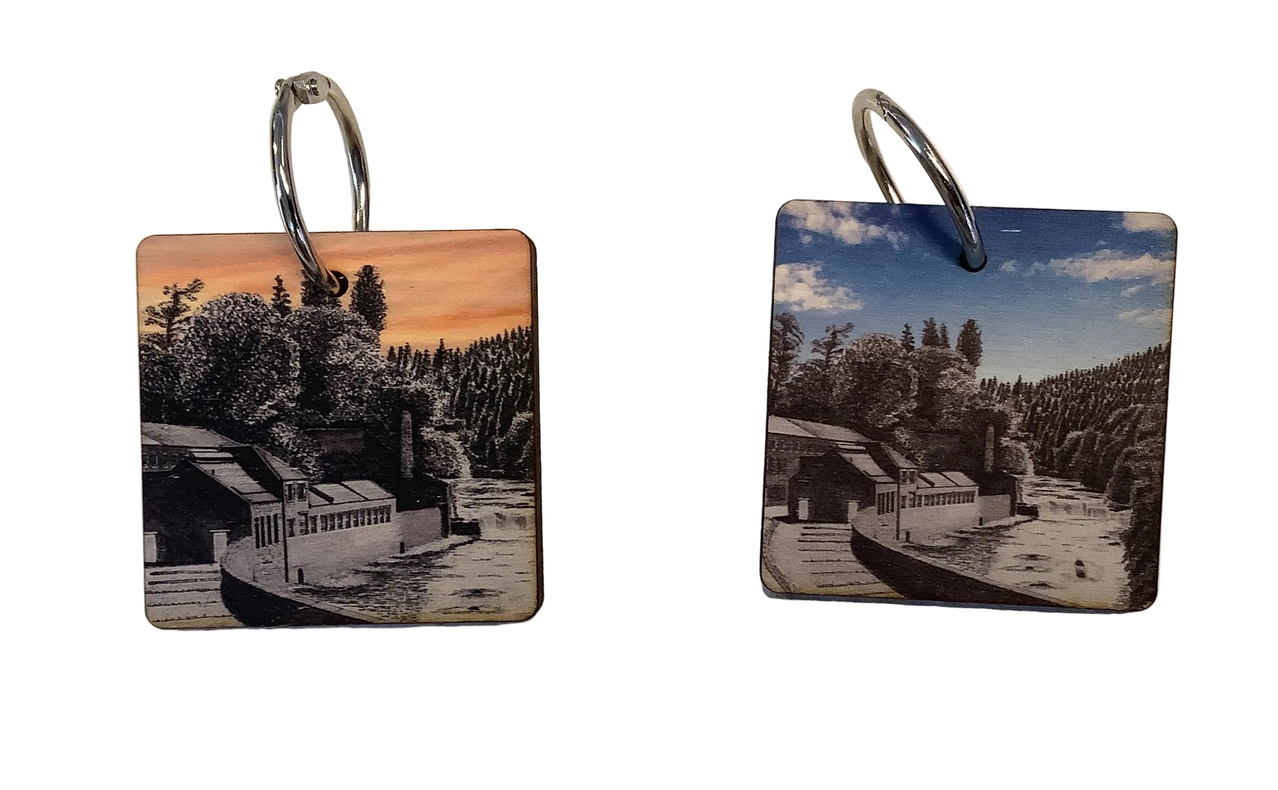 New Lanark Large Keyring Jackton Art