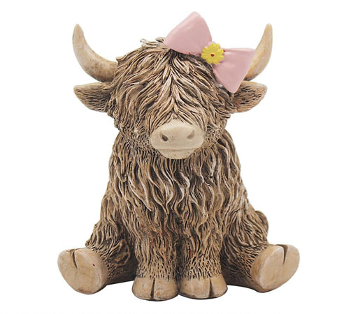 Happy Highland Cow