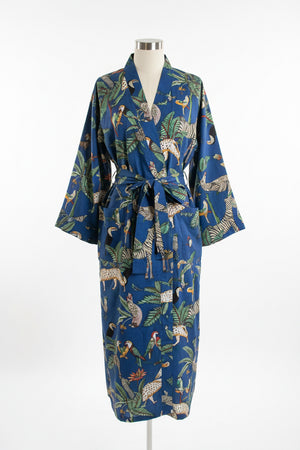 Animal Print Dressing Gown