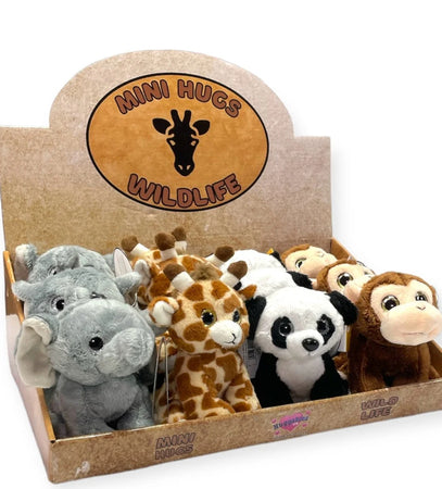 5″ WILDLIFE ANIMALS - Mini Hugs - New Lanark Mill Shop