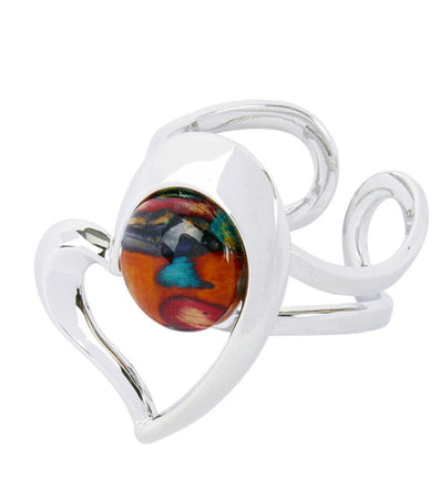 Heathergems Offset Ring HR14