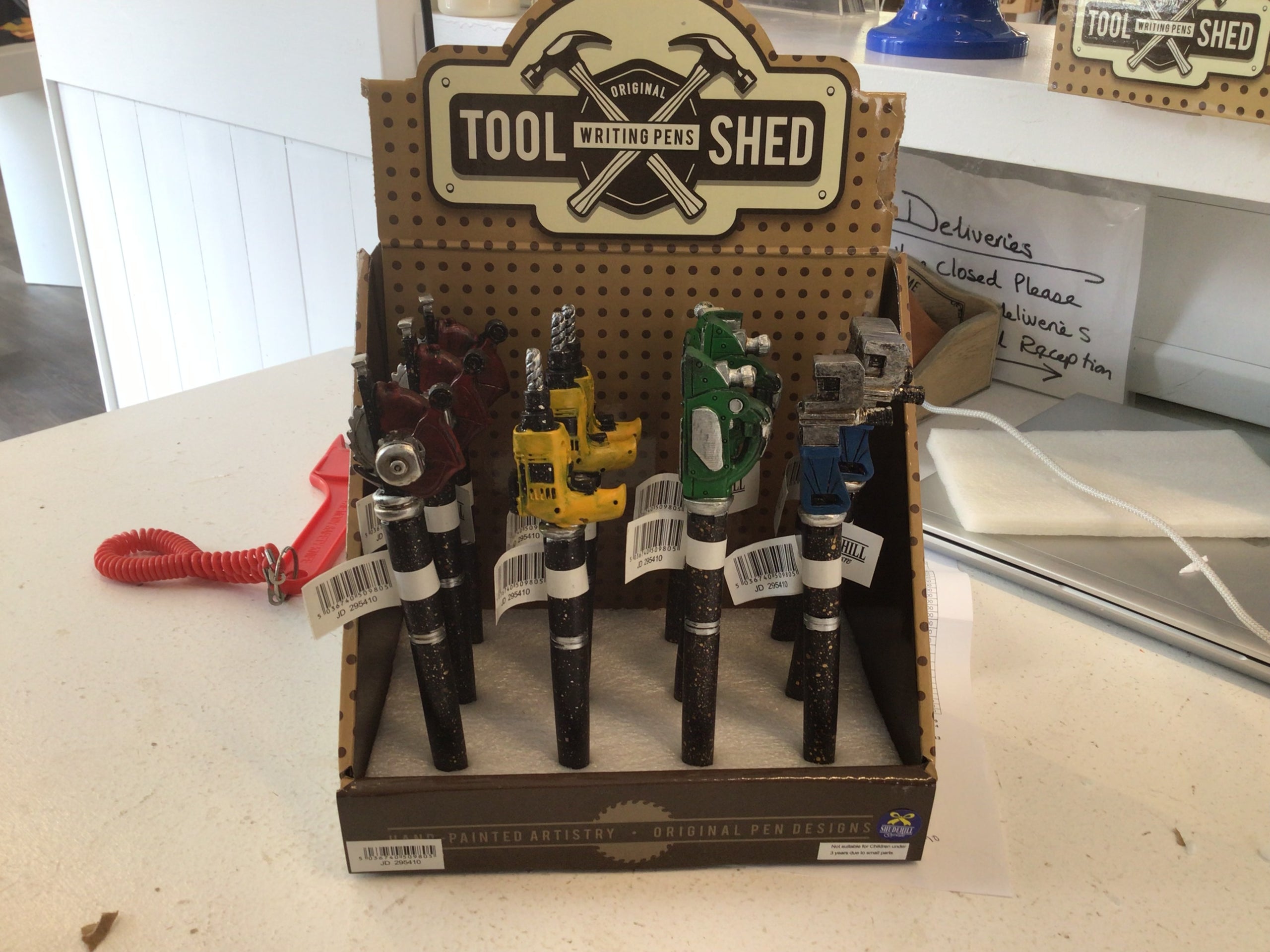 Novelty Tool Shed Writing Pen