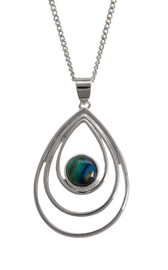 Heather Gems Peacock Pendant P80