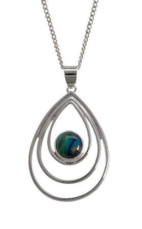 Heather Gems Peacock Pendant P80 - New Lanark Mill Shop