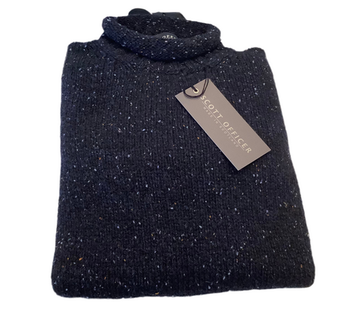 Scott Officer Low Curled Jumper Blue John/Dark Graphite
