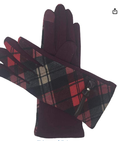 Ladies Super Soft Ladies Gloves With Touchscreen Tip