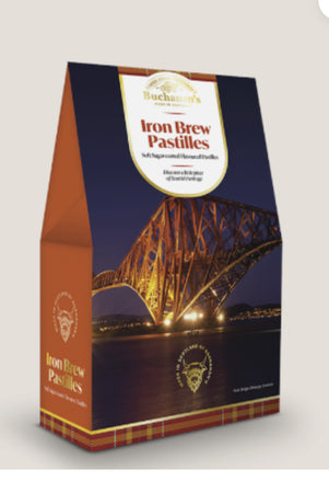 Buchanan’s Postcard Box Iron Brew Pastilles 130g