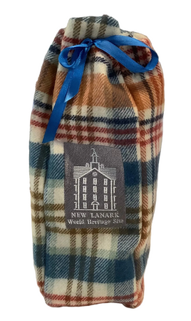 New Lanark Tartan Bottle Cover - New Lanark Mill Shop