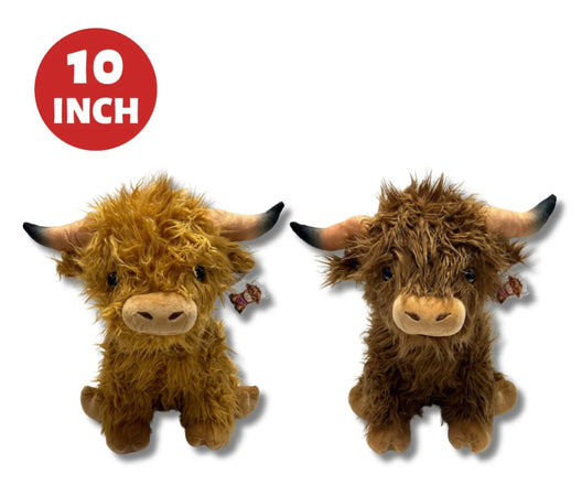 10″ HAMISH & HETTY HIGHLAND COW - New Lanark Mill Shop