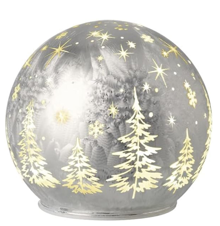 Christmas Edison Gold Forest Lamp
