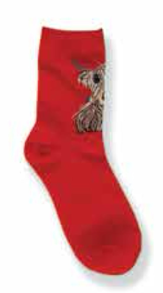 McMoos Tartan Paint Socks