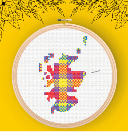 Embroidery Scottish Themed Kits Various
