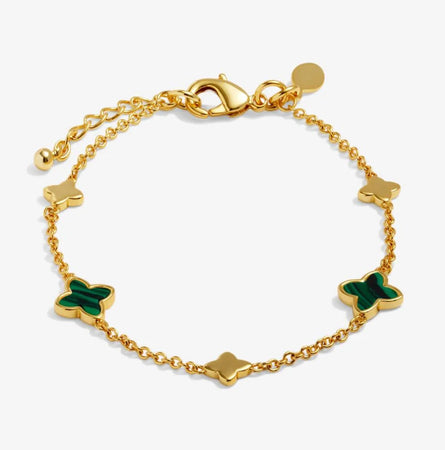 Joma Jewellery Loved By You Clover Bracelet - New Lanark Mill Shop