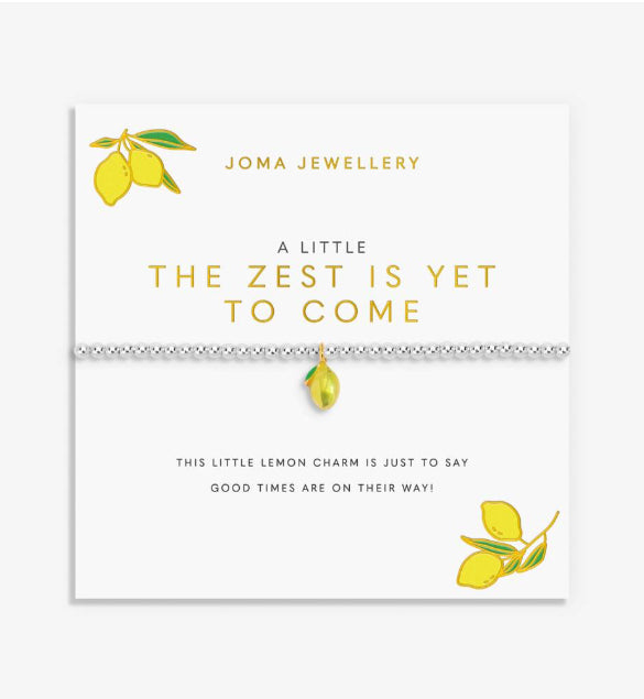 Joma Jewellery A Little Vibes 'The Zest Is Yet To Come' Bracelet