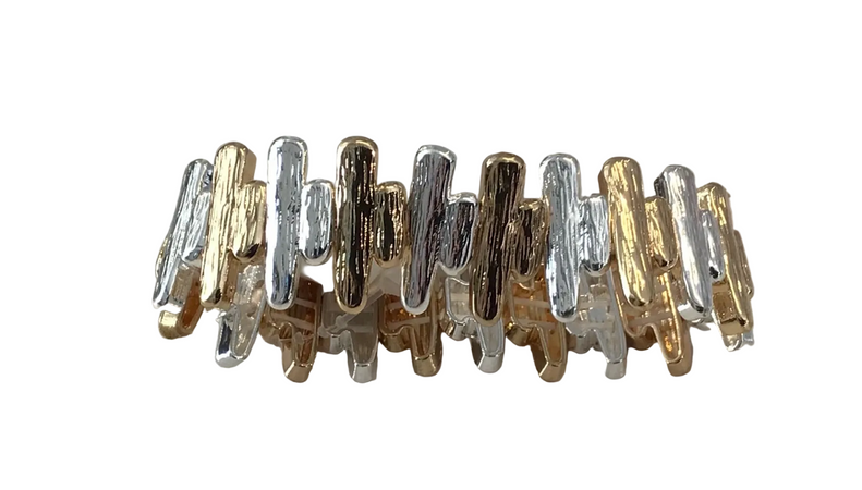 Fashion Two Toned Bangle - New Lanark Mill Shop