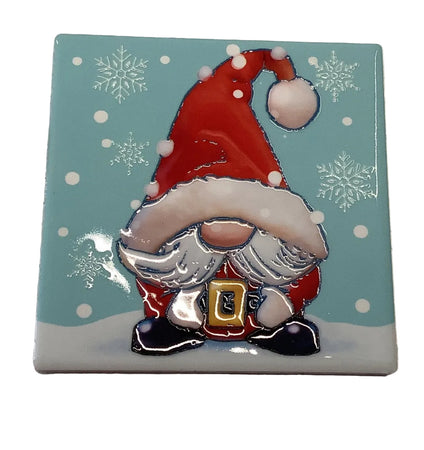 Christmas Ceramic Coaster - New Lanark Mill Shop