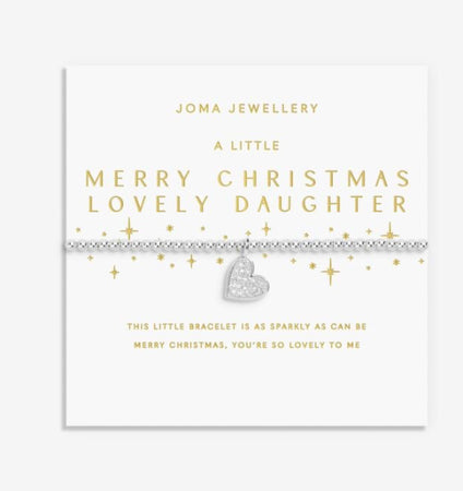 Joma Jewellery Christmas A Little 'Merry Christmas' Bracelets Collection - New Lanark Mill Shop