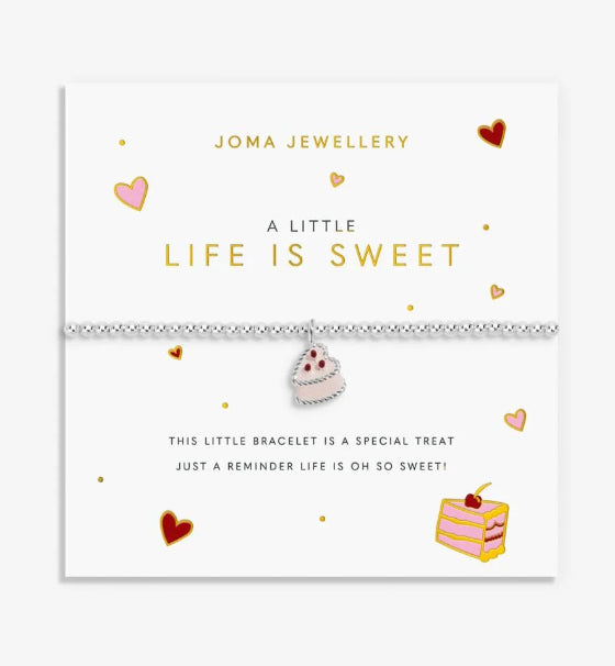 Joma Jewellery A Little Vibes 'Life Is Sweet' Bracelet