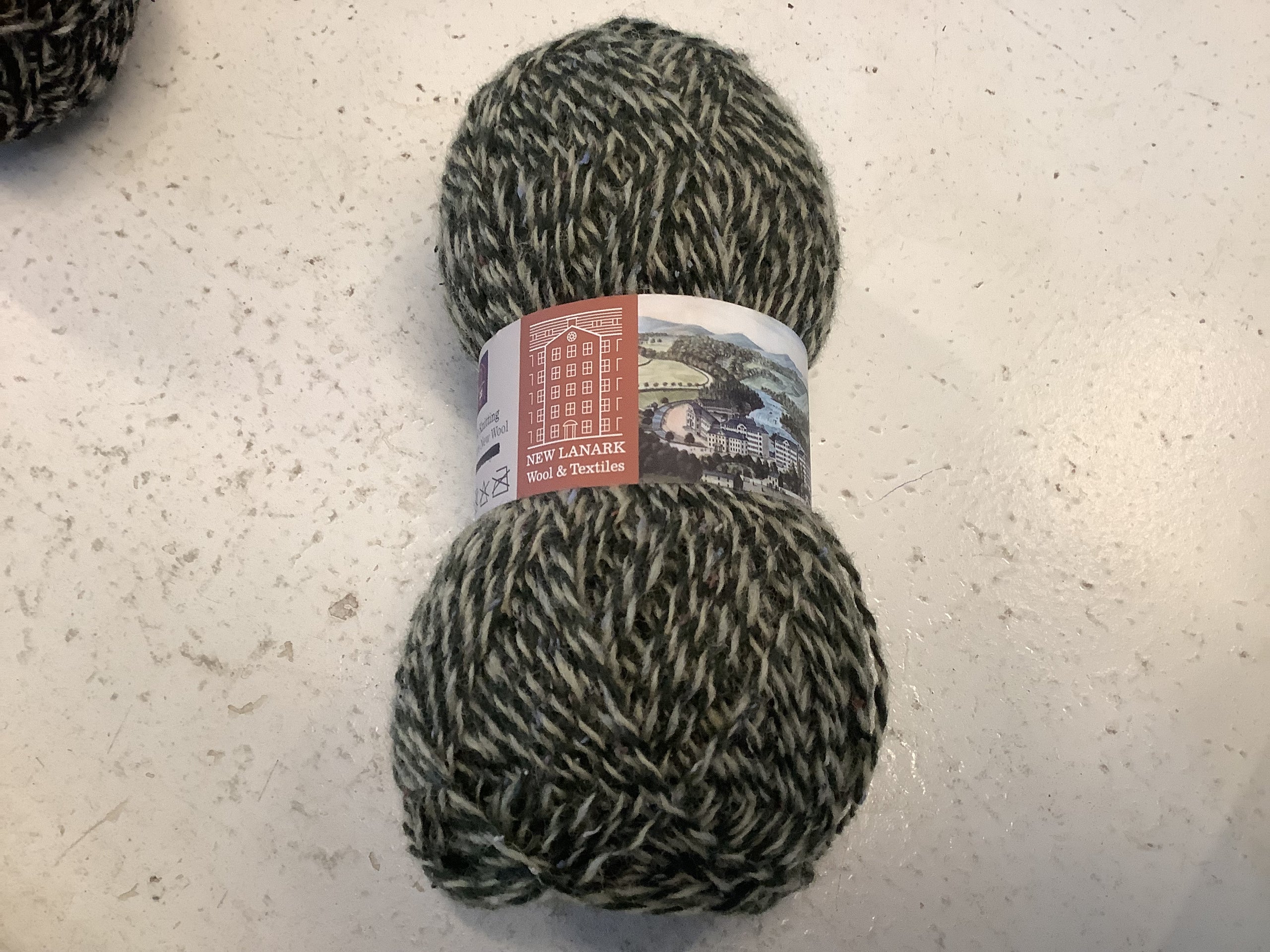 Forest/Ecru Double Knitting 100g Ball
