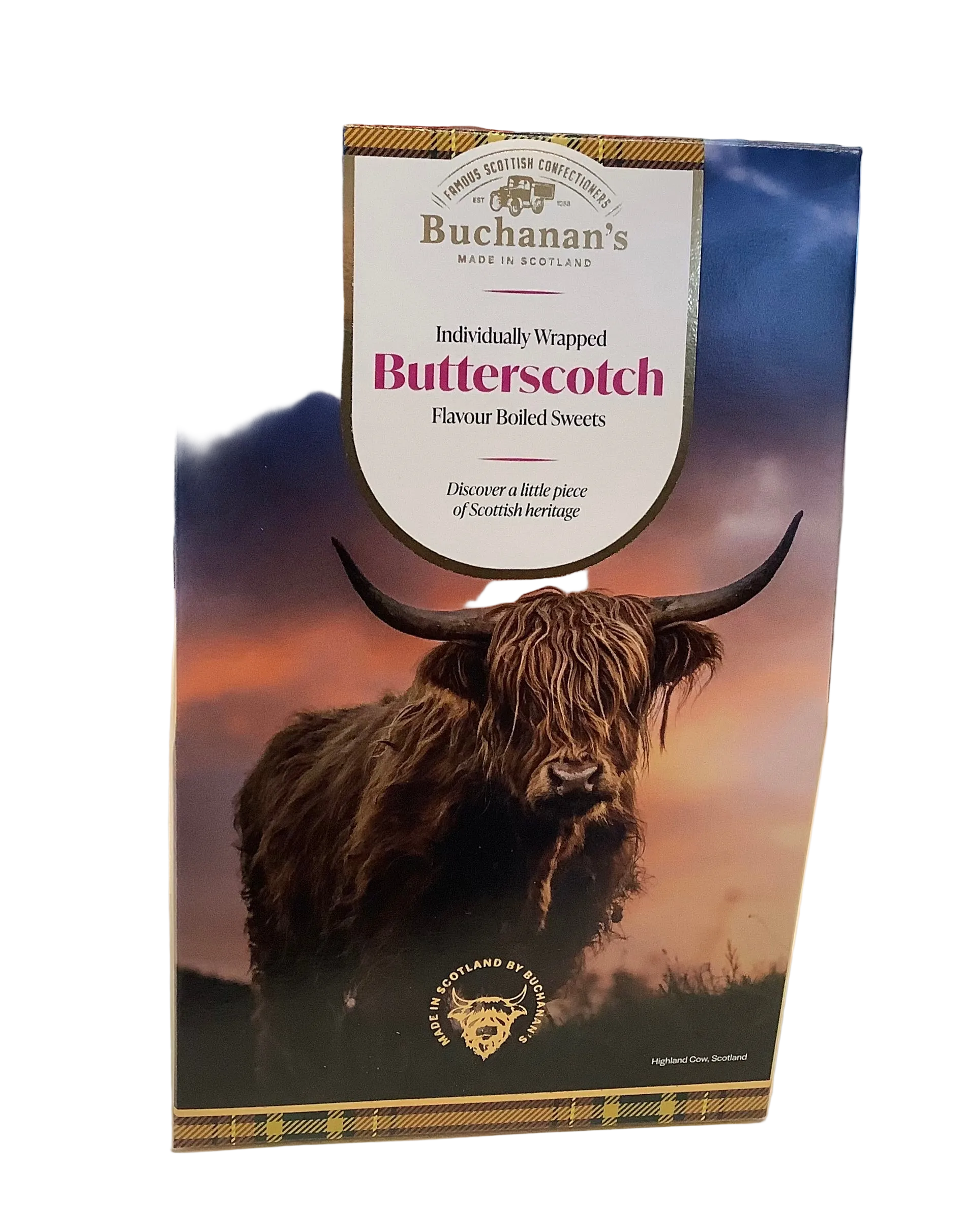 Buchanan’s Postcard Box Butterscotch 130g
