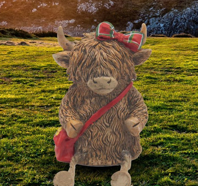 Highland Coo Tartan Boy/Girl