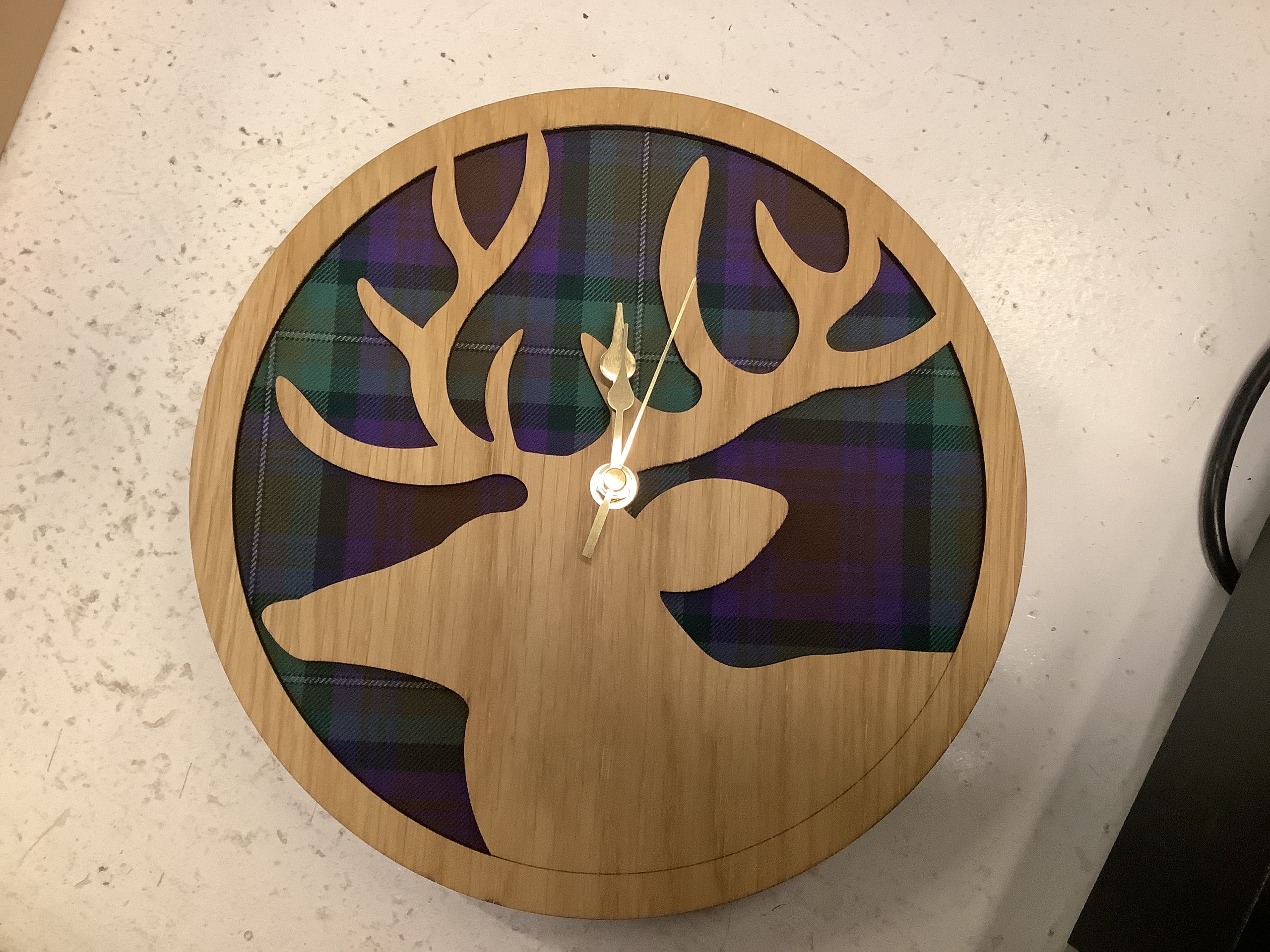 Stag Clock