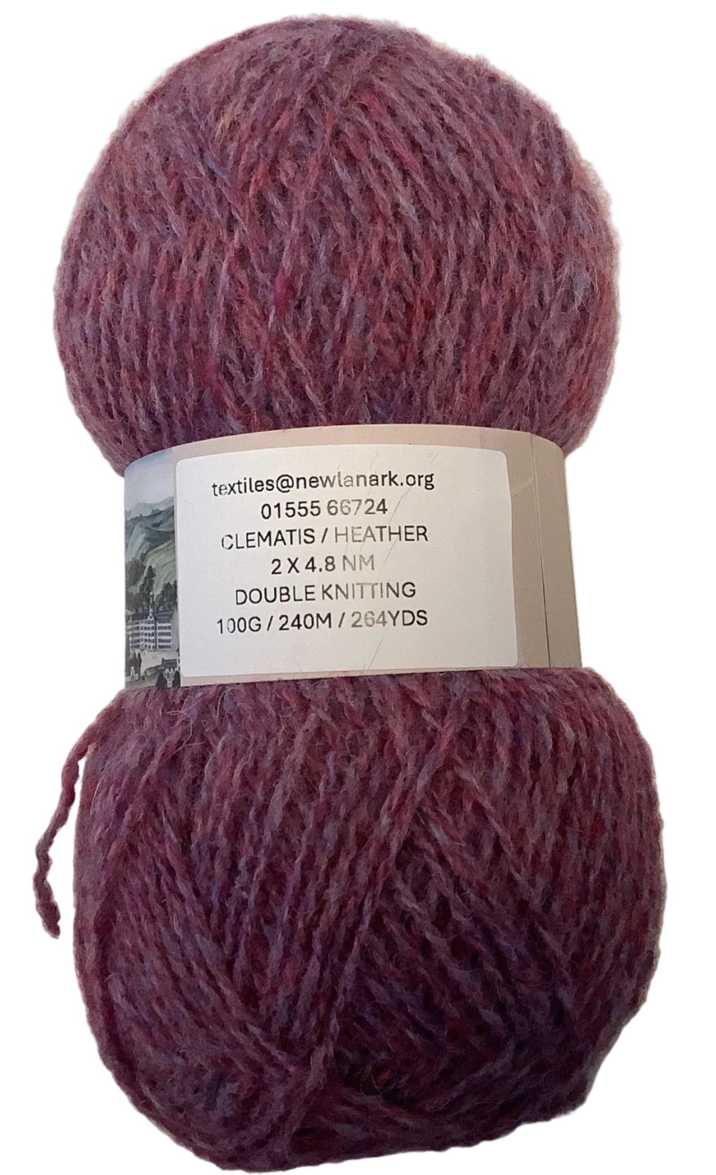 New Clematis/Heather 100g Double Knit