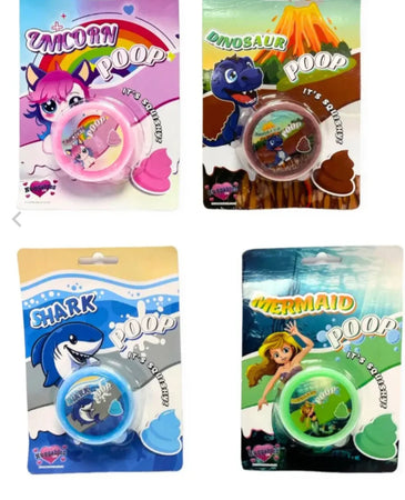 Putty Poop - Dinosaur/Mermaid/Unicorn/Shark - New Lanark Mill Shop