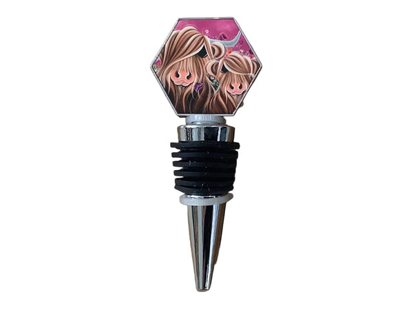 McMoo Bottle Highlander Coo Bottle Stoppers