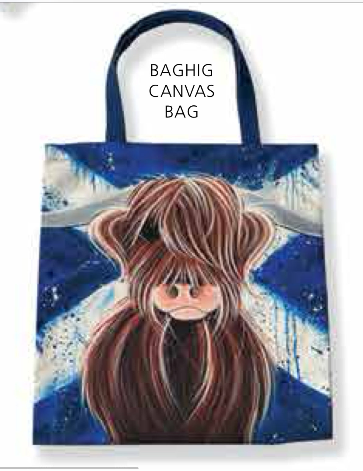 McMoos Highlander Canvas Tote