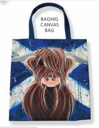 McMoos Highlander Canvas Tote