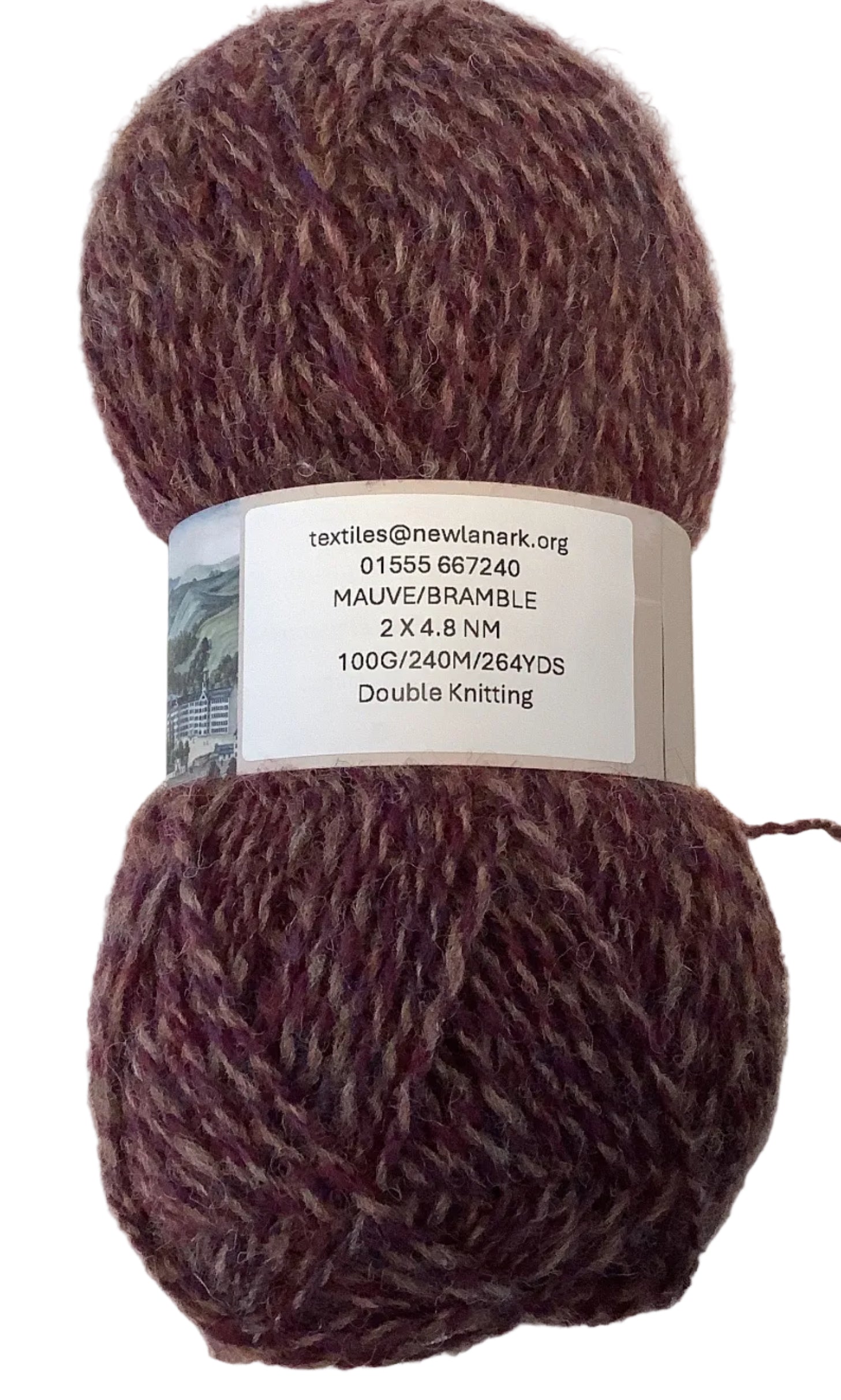 Mauve / Bramble Double Knitting 100g