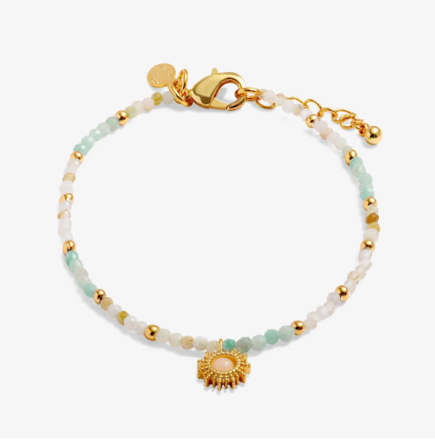 Joma Loved By You Rock Crystal Sun Bracelet