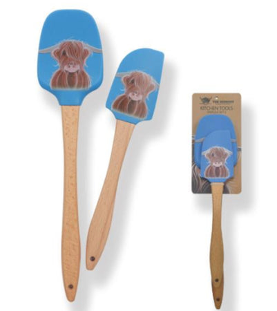 Set Of Scottish Themed Spatulas