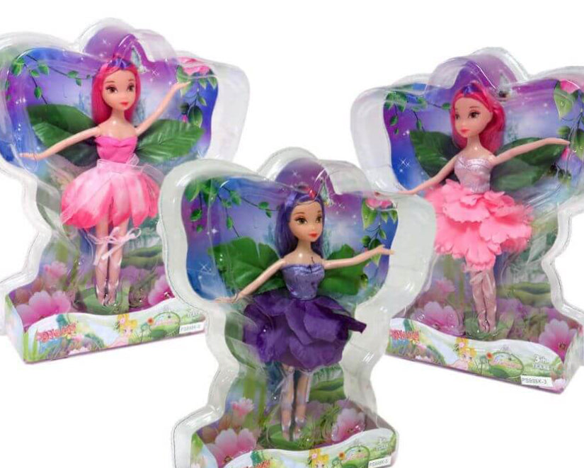 Toys Fairy Doll with Leaf Wings