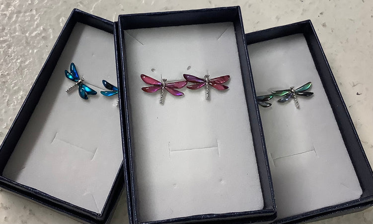 Butterfly Shell Earrings