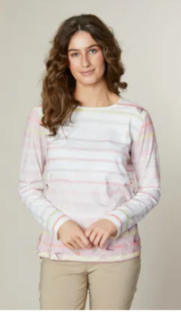 Jessica Graaf 29322-010 Top Striped - New Lanark Mill Shop