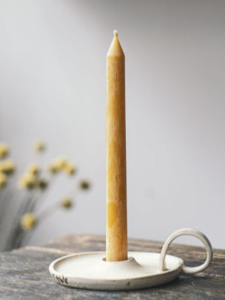Bees Wax Table Candle 4 Hrs