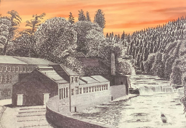New Lanark Art Coaster