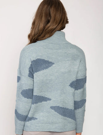Jumper Roll Neck Blues 28441-020
