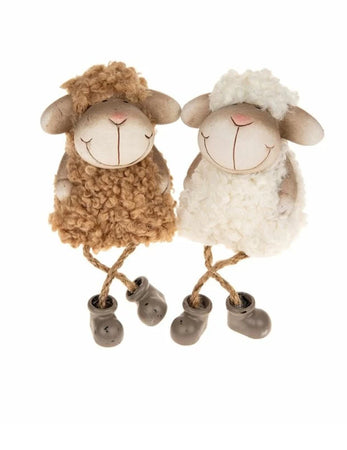 Fluffy Sheep Dangly Legs Large