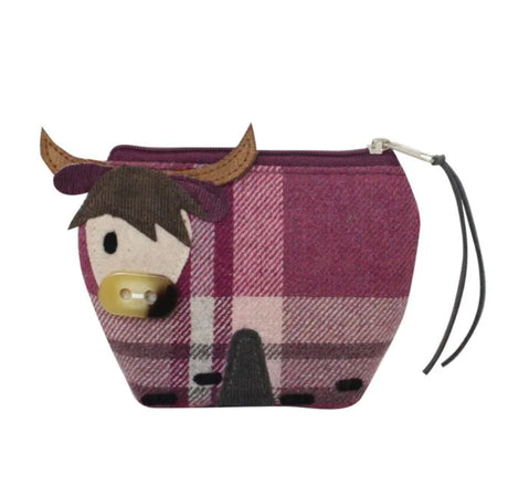 Tweed Highland Cow Purse
