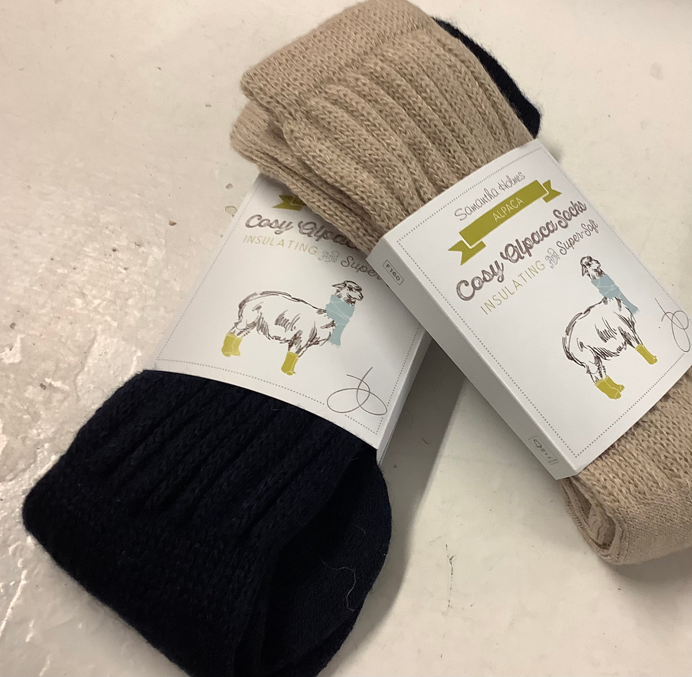 Alpaca Cosy Socks Uk 37-40