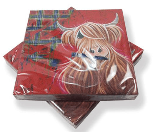 McCoo Tartan Paint Napkins
