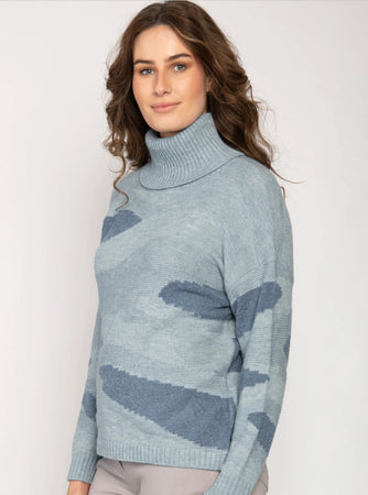 Jumper Roll Neck Blues 28441-020